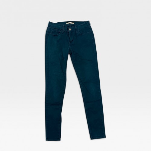 Levi’s Skinny Fit Τζιν Παντελόνι Πετρόλ